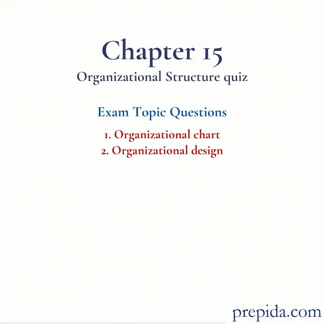Best Exam Questions on Organizational Chart Design Strategies Organizational chart and Organizational design Answer Key
