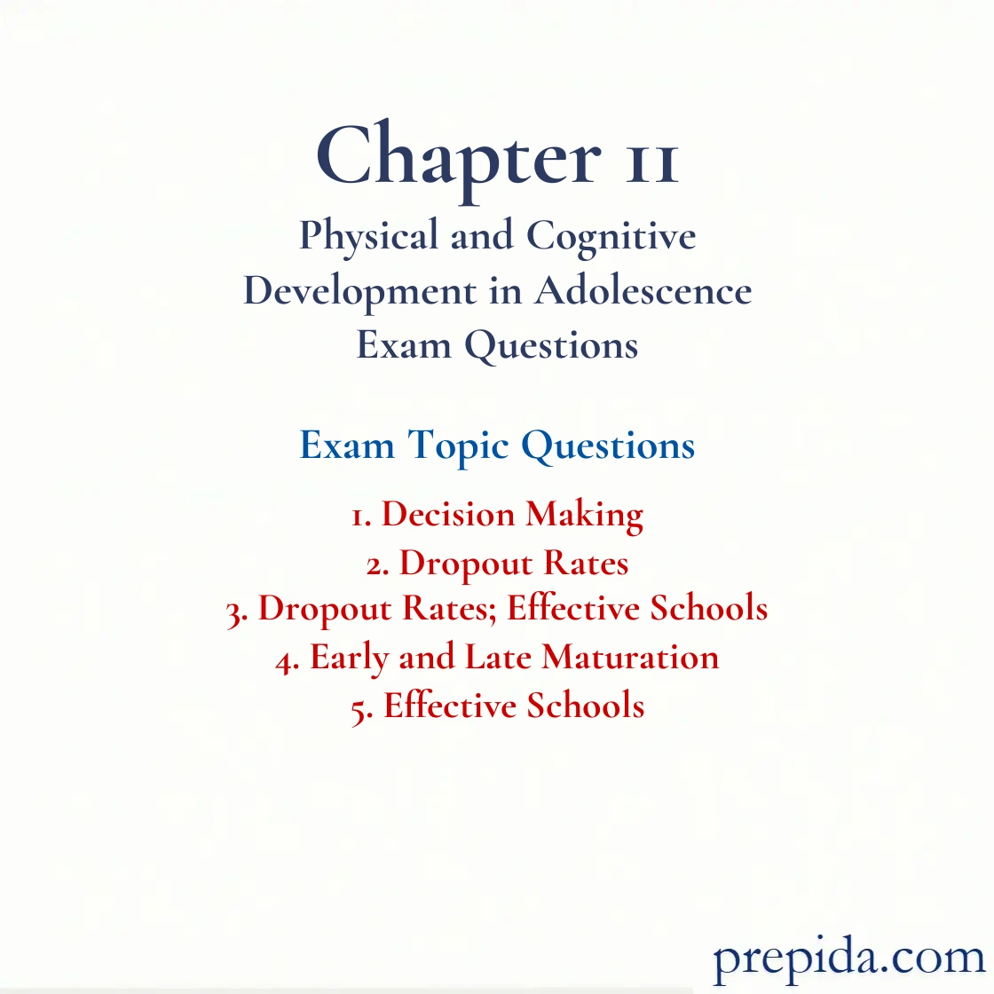 Final Exam: Decision Making and Dropout Rates