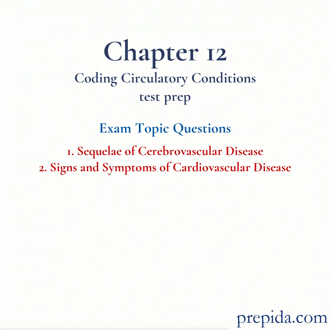 Explore Exam Questions Cerebrovascular Cardiovascular Signs Answers chapter review questions: Sequelae of Cerebrovascular Disease