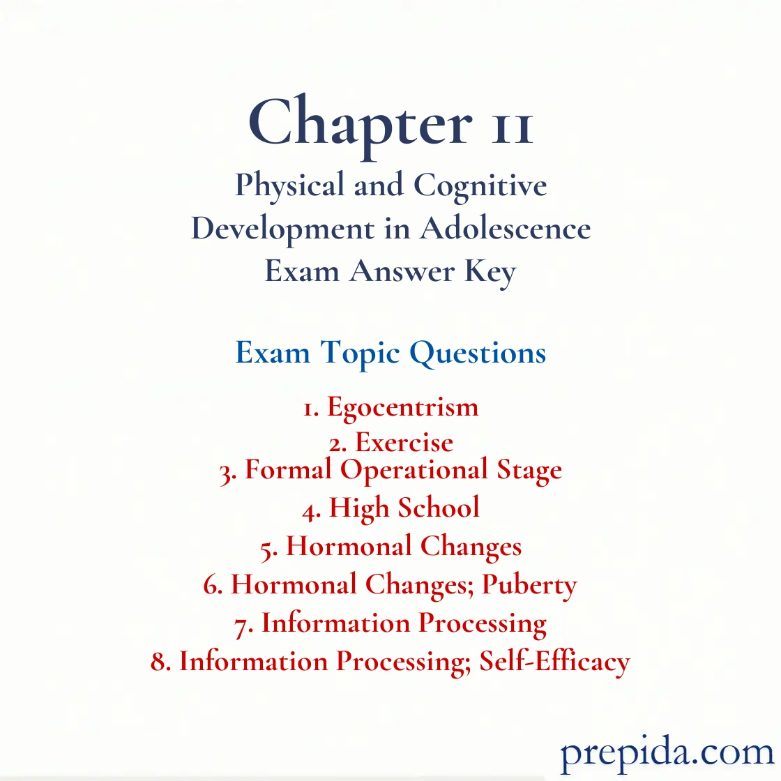 Try Exam Questions Egocentrism Formal Operational Stage Review Questions Practice Questions: Egocentrism and Exercise